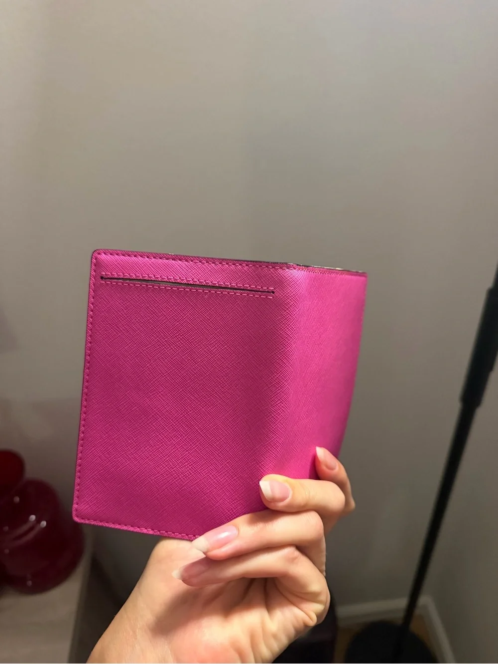 kate spade Hot Pink Travel Passport Cover